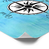 Treasure Map California Poster (Hoek)