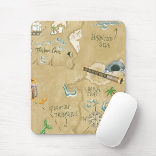 Treasure Map-Muismat Muismat (Met muis)