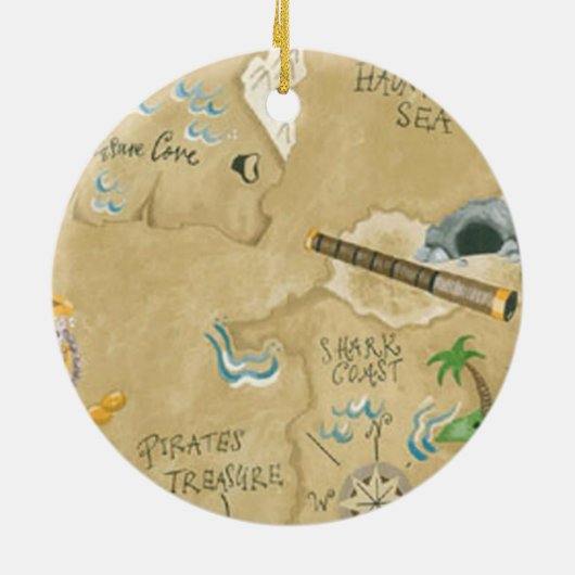 Treasure Map Ornament (Achterkant)