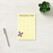 Treasure Map Pirate Booty Post-it® Notes (Kantoor)