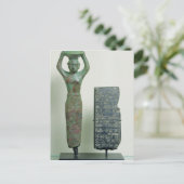 Treasure of Amar-Sin King of Ur, c.2040 BC Briefkaart (Staand voorkant)