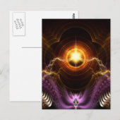 Treasure Of Night Fractal Art Briefkaart (Voorkant / Achterkant)