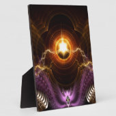 Treasure Of Night Fractal Art Fotoplaat (Zijkant)