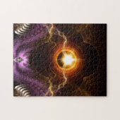 Treasure Of Night Fractal Art Legpuzzel (Horizontaal)