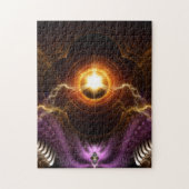 Treasure Of Night Fractal Art Legpuzzel (Verticaal)
