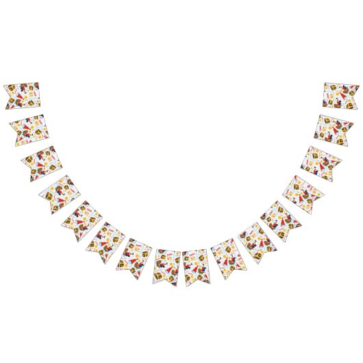 Treasure Party Pirate Thema Bunting Vlaggen Vlaggetjes (Alle)