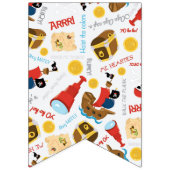 Treasure Party Pirate Thema Bunting Vlaggen Vlaggetjes (Tweede vlag)