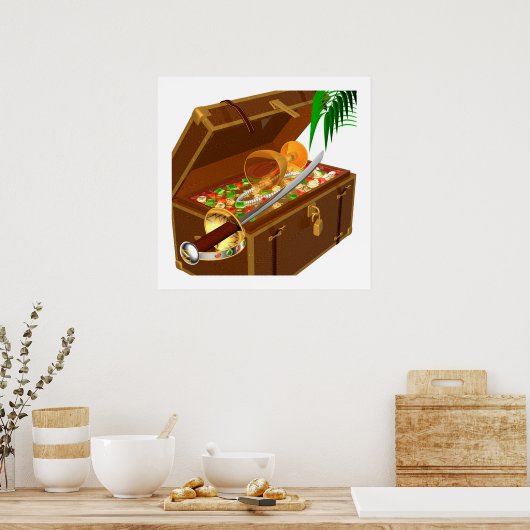 Treasure Poster (Keuken)