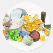 Treasure Ronde Sticker (Voorkant)