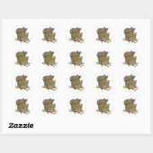 Treasure Ronde Sticker (Vel)