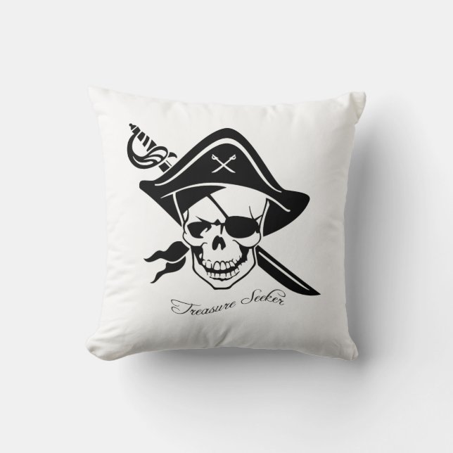 Treasure Seeker Pillow Kussen (Voorkant)