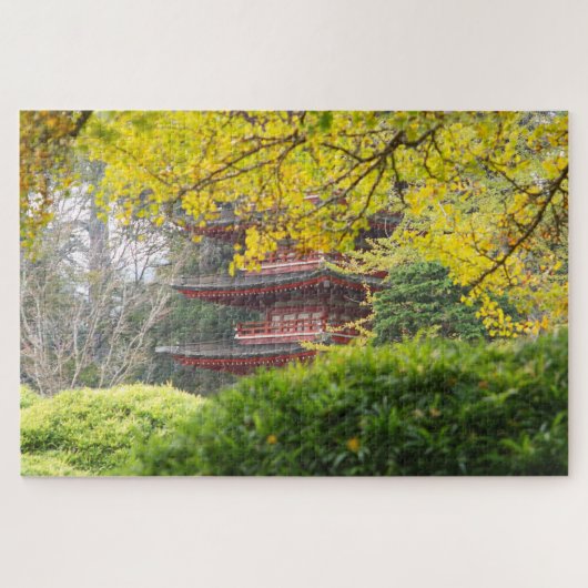 Treasure Tower Pagoda, San Francisco 1014-pc Legpuzzel (Horizontaal)