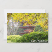 Treasure Tower Pagoda, San Francisco Card (Voorkant)