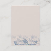 Treasure van de Zee-responskaart, invoegen Klantenkaartje (Achterkant)