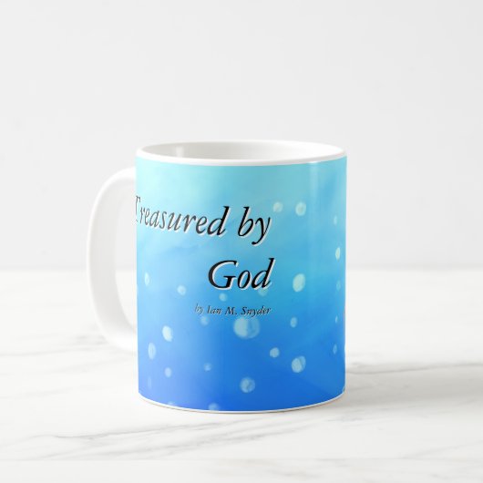 Treasured by God Mug Koffiemok (Voorkant links)