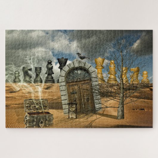 Treasured Chess Legpuzzel (Horizontaal)