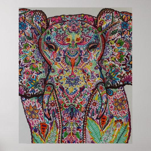 Treasured Elephant Poster (Voorkant)