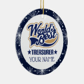Treasurer Personal Gift Ornament (Rechts)