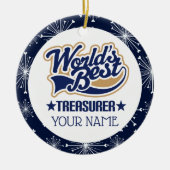 Treasurer Personal Gift Ornament (Voorkant)