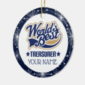 Treasurer Personal Gift Ornament (Links)