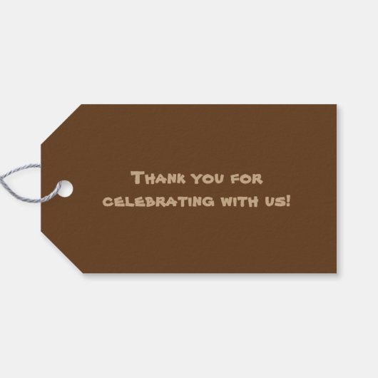 Treasurerenkaart Cadeaulabel (Achterkant Horizontaal)