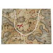 Treasurerenkaart Groot Cadeauzakje (Voorkant)