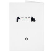 Treasures - Black Dog Art - Black Lab (Achterkant)