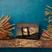 Treasures in Heaven Matthew 6:19-21 Bijbelverse Fotoplaat (Zijkant)