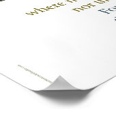 Treasures in Heaven, Matthew 6 Poster (Hoek)