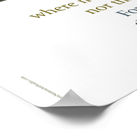 Treasures in Heaven, Matthew 6 Poster (Hoek)