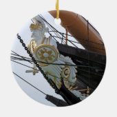 Treasures of Portsmouth Keramisch Ornament (Achterkant)