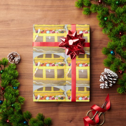Treasurkgebak Cadeaupapier (Feestdagen Geschenken)