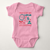 Treat Every Day Like Christmas Romper (Voorkant)