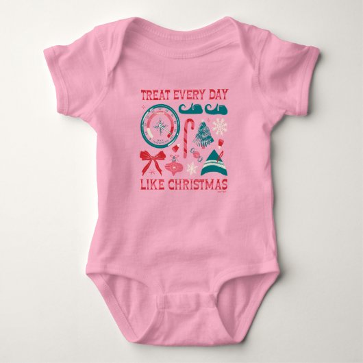 Treat Every Day Like Christmas Romper (Voorkant)