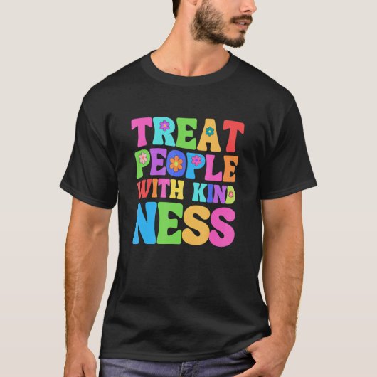 Treat People With Kindness TPWK Trendy Preppy 4 T-shirt (Voorkant)