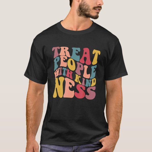 Treat People With Kindness TPWK Trendy Preppy T-shirt (Voorkant)