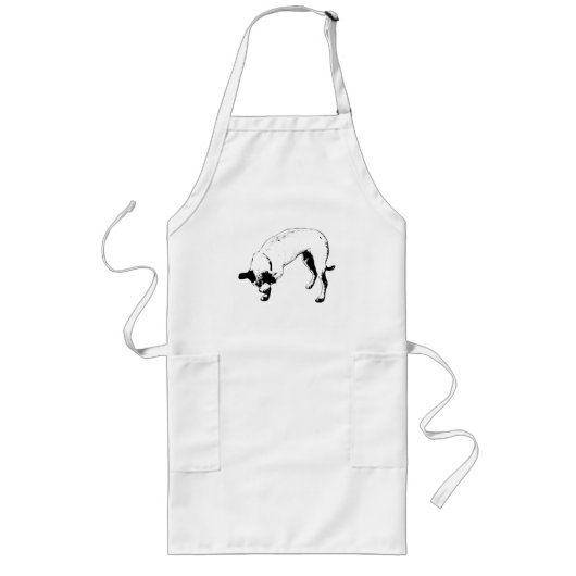 Treat Tester Terrier Lang Schort (Voorkant)