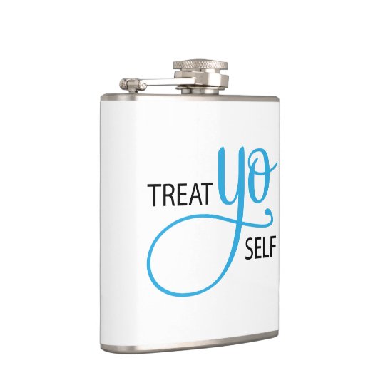 Treat Yo Self Blue Heupfles (Rechts)