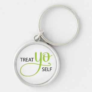Treat Yo Self Limoen Sleutelhanger