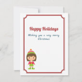 Treat Yo'sELF Merry Blissmas Voucher Holder (Achterkant)