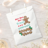 "Treat Yourself" Gingerbread Man Bedankzakje (Geknipt)