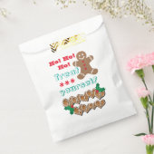 "Treat Yourself" Gingerbread Man Bedankzakje (Gezegeld)