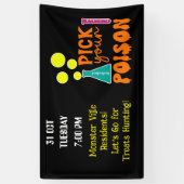 Treats Hunt Halloween Community Familie Spandoek (Verticaal)