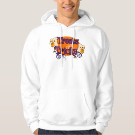 Treats No Tricks voor Halloween Ghosts Hoodie