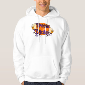 Treats No Tricks voor Halloween Ghosts Hoodie
