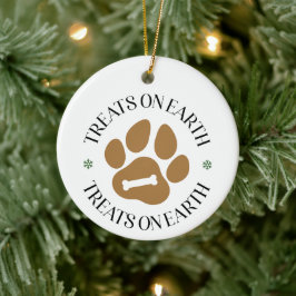 Treats On Earth - Kerstmis Keramisch Ornament