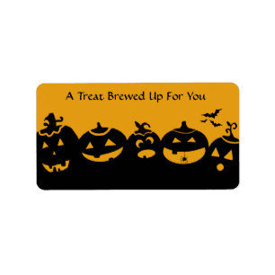 Treatstickers Etiket