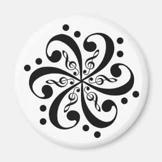 Treble Bass Swirl Magnet