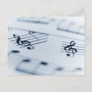 Treble Clef 2 Briefkaart