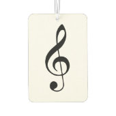 Treble Clef auto luchtverfrisser (Achterkant)